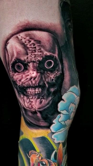 Corey Taylor tattoo by Adrian Castro