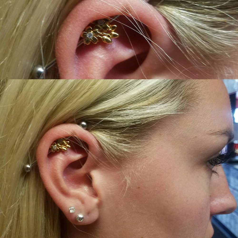 Industrial piercing by Doni