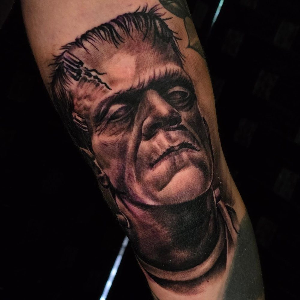 Frankenstein tattoo by Jason