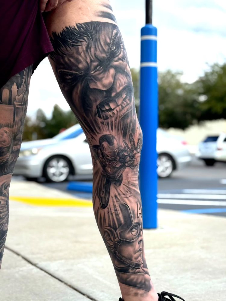 Monster tree, Best of Show tattoo by Jason Lawson